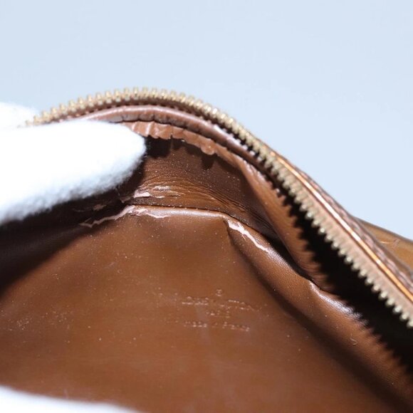 LOUIS VUITTON Monogram Vernis Tompkins Square Bag Bronze - Picture 15 of 15